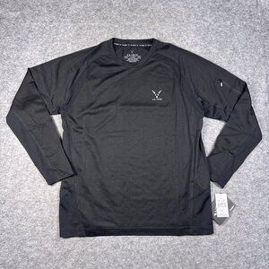 Vaiden T Shirt Mens Large Black Performance Athleisure Tactical Tech